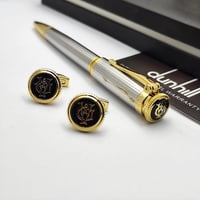 طقم قلم وكبك دنهل