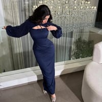 فستان العيد كحلي