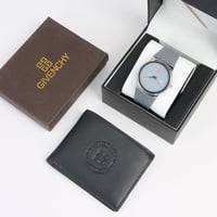 طقم ساعه ومحفظه جيفنشي