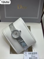 ساعه ديور بكرستال مقاس 19