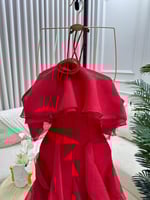 فستان سهره احمر