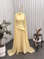 فستان سهره اصفر