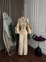 فستان سهره بيج