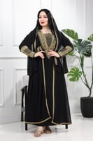 جلابيه إمارتيه مع الطرحه