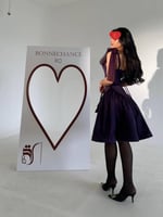 فستان قصير نيلي