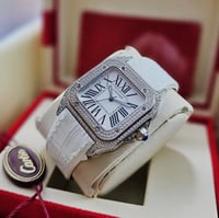 ساعه كارتير نسائي ابيض