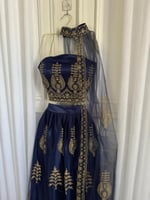 فستان تايور كحلي