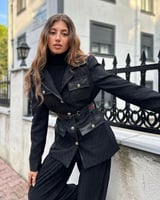 جاكيت قوتشي اسود