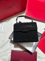 شنطه فالنتينو اسود هاي كوالتي حجمين