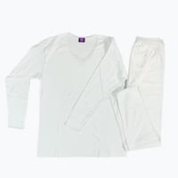 دروش بيجاما نسائي كم طويل ابيض