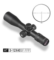 دربيل بندقية ديسكفري HT 3-12X40SF FFP