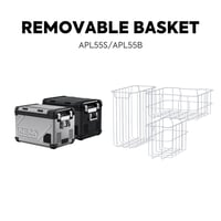 ثلاجة ايسكو 55 لتر سلفير ICECO APL