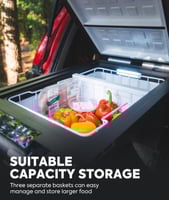 ثلاجة ايسكو 55 لتر سلفير ICECO APL