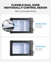 ثلاجة ايسكو 55 لتر سلفير ICECO APL