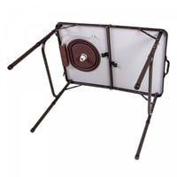 طاولة طبخ بمغسلة قابلة للطي للرحلات والحدائق