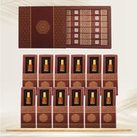 توزيعات مخلط العود والزعفران الفاخر 12 ربع