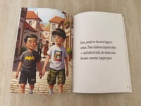 قصة مخصصة باسم طفلك وشكله الكرتوني