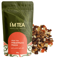 شاي فاكهة الأناناس والخوخ 50 جرام