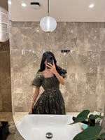 فستان سهره تل مطرز