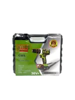 دريل شحن لاسلكي مع طقم متكامل 36V – أخضر | BOSS