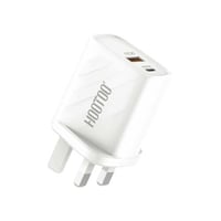 شاحن جداري بنفذين PD و USB بقوة 20 وط من هوتو