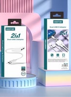 مخرج محول سماعة وشاحن تايب سي بمنافذ تايب سي مناسب...