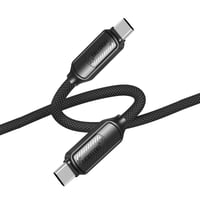 كيبل شحن قماش من تايب سي الى تايب سي من هوتو