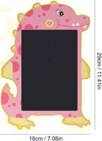 لوحة رسم LCD للأطفال بشكل الديناصور