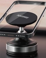 مغناطيس جوال للسياره قابل للشفط و قابل لدوران 360...