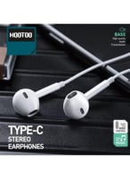 سماعة سلك تايب سي تدعم الاجهزة الحديثه