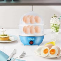 جهاز طهي البيض بالبخار كهربائي 350 وات بسعة 14 بيض...