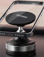 ستاند شفط 360° مع شاحن سيارة، شمسية، كيابل آيفون/ت...