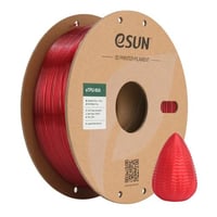eSun eTPU-95A (Transparent Red) 1.75mm 3D Filament...