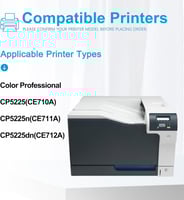 طقم 307A حبر طابعة CE740A CE741A CE742A CE743A متو...