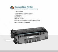 حبر طابعة 53A اسود Q7553A متوافق مع طابعاتhp HP pr...