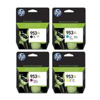طقم حبر طابعة 953xl hp ملون الاصلي