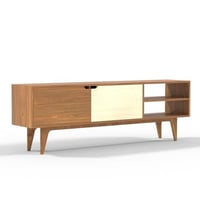 طاولة تلفاز خشبية