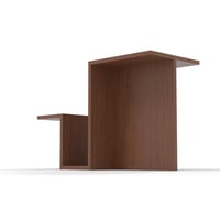 طاولة خدمة جانبية رفين