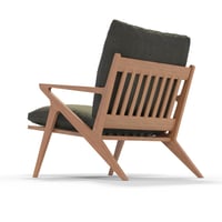 كرسي خشبي بالكامل