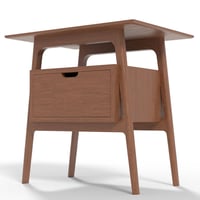 طاولة كمودينا خشب بالكامل