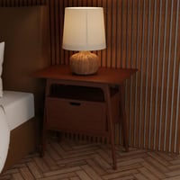 طاولة كمودينا خشب بالكامل