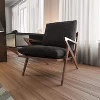 كرسي خشبي بالكامل