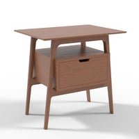 طاولة كمودينا خشب بالكامل