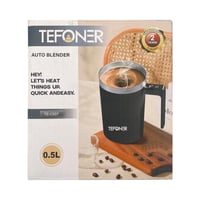 كوب خلط ذاتي مغناطيسي 0.5 لتر قابل للشحن – TEFONER...