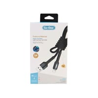 كيبل Go-Des لايتنينج 3A نايلون 1م