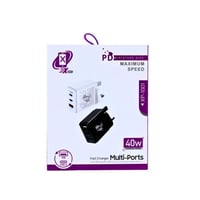 شاحن جداري XPRO XP-1001 40W ثلاثي المنافذ