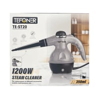 منظف بخار يدوي 1200 واط سعة 350 مل مع ملحقات – TEF...