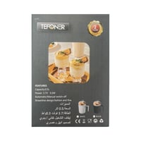 كوب خلط ذاتي مغناطيسي 0.5 لتر قابل للشحن – TEFONER...
