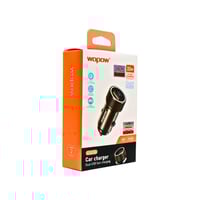 شاحن سيارة سريع 33 واط بمنفذي USB-C و USB-A – WOPO...