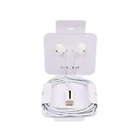 سماعة سلكية EarPods بمنفذ USB-C مع مايك وتحكم صوت